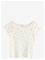 LINDEX Ribbed Top - OFF WHITE - 128 – kuva 2