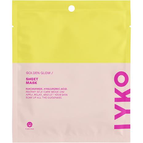 By Lyko Glow boost Hydrogel Face Mask