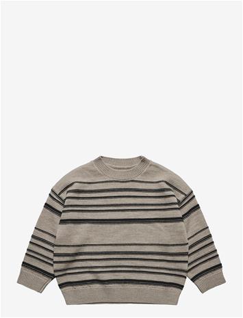 WHEAT Knit Pullover Flores - SAND BLACK STRIPE - 92 – kuva 2/2