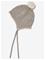 WHEAT Knit Bonnet Pomma - GREY MOON - 9-24M – kuva 2