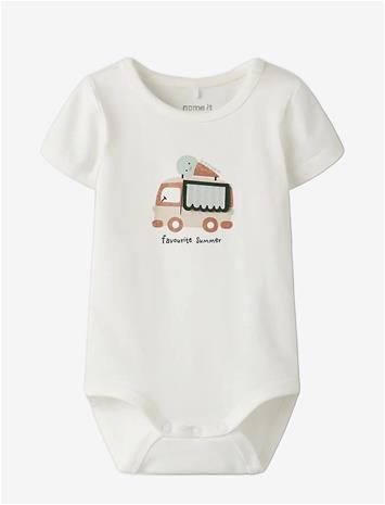NAME IT Nbmjamal Ss Body Box - CLOUD DANCER - 50