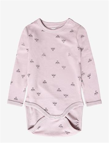 HUMMEL Hmlmini Wool Body L/S - CLOUD GRAY - 86