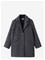 MANGO Long Houndstooth Coat - DARK BROWN - 164 – kuva 2