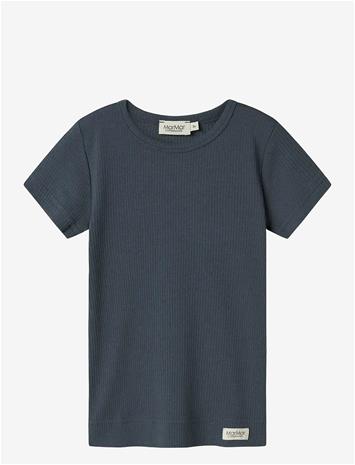 MARMAR COPENHAGEN Plain Tee Ss - BLUE - 98
