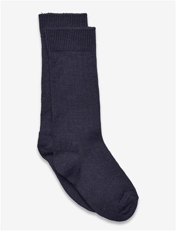 MP DENMARK Wool Rib Knee Socks - NAVY - 40/42 – kuva 2/2