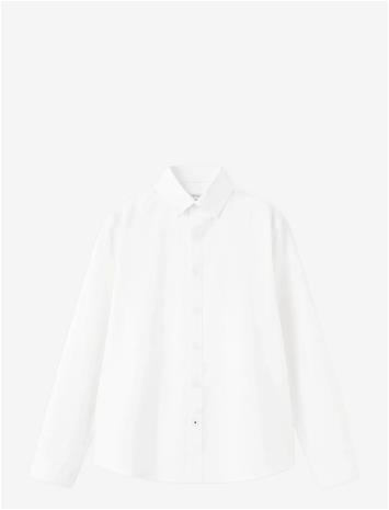 MANGO Oxford Shirt - WHITE - 122