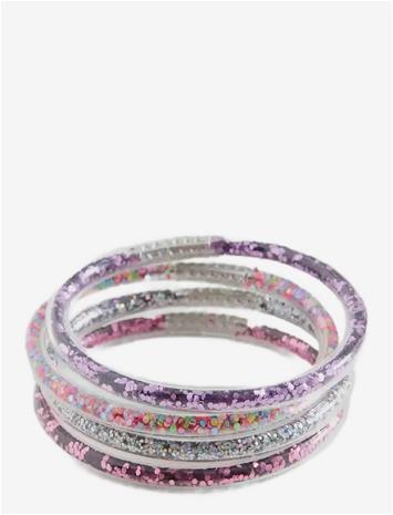 Mango 4-Pack Glitter Bracelets - Pink - ONE SIZE