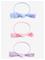 Mango Bow Hair Ties 3 Pack - Blue - ONE SIZE – kuva 3
