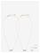 Mango Infinity Ring And Collar Set - Gold - ONE SIZE – kuva 3
