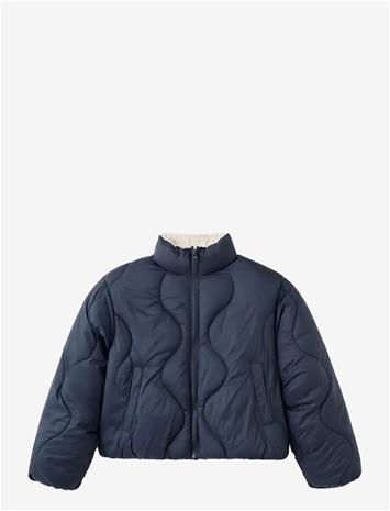 MANGO Quilted Jacket - NAVY - 152