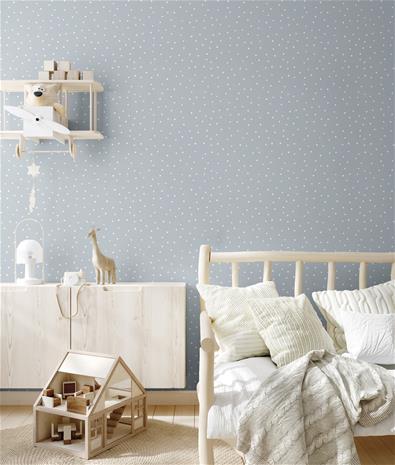 Dotted Blue - 1031401-01 Tapetti