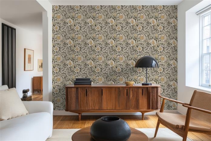 Denize Dark Brown - 1019601-01 Tapetti