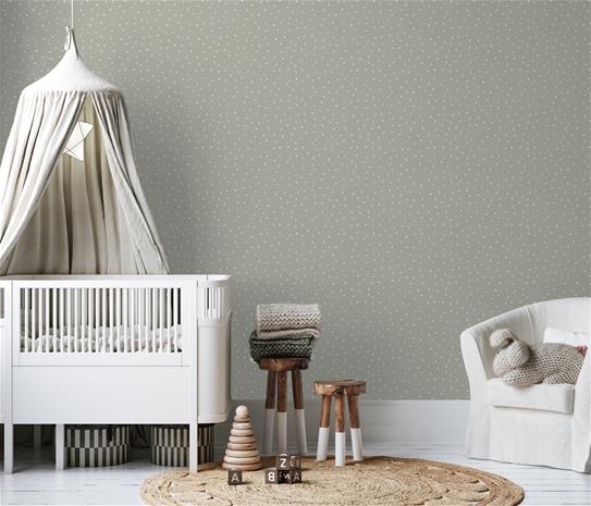 Dotted Green - 1031401-05 Tapetti