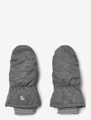 WHEAT Puffer Mittens Jazz - DARK REFLECTIVE MAP - L – kuva 2/2