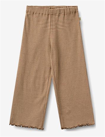 WHEAT Jersey Pants Ela - WARM HAZEL STRIPE - 152
