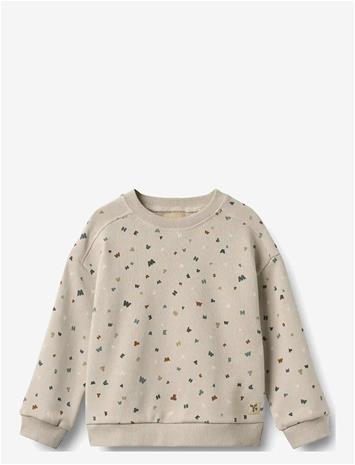 WHEAT Sweatshirt L/S Sandro - GREY MOON LETTERS - 140