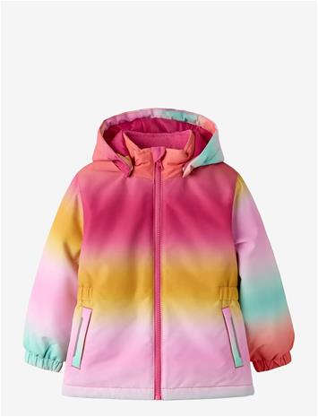 NAME IT Nmfpsnow10 Jacket Aop Fo - ROSEBLOOM - 92