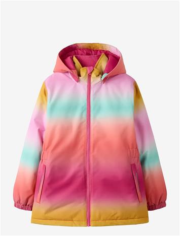 NAME IT Nkfpsnow10 Jacket Aop Fo - ROSEBLOOM - 152