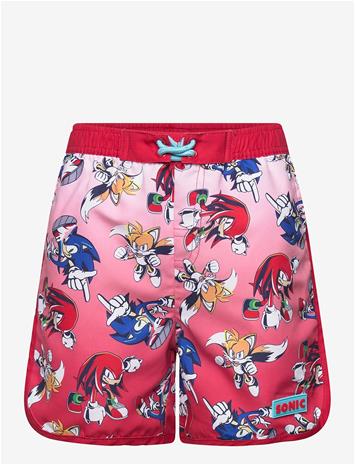 Sonic Modern Uimashortsit, Punainen, 104-110