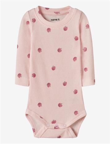 NAME IT Nbffoapple Ls Body - CRADLE PINK - 68