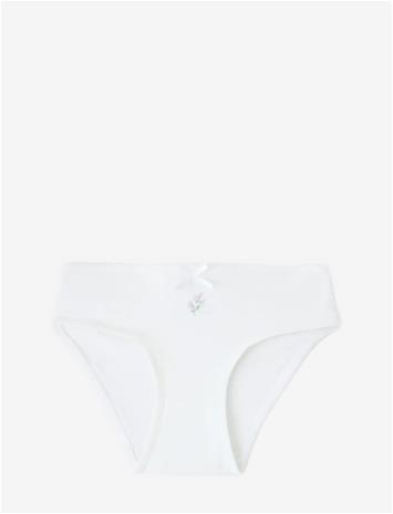 MANGO 3 Pack Cotton Panties - NATURAL WHITE - 110