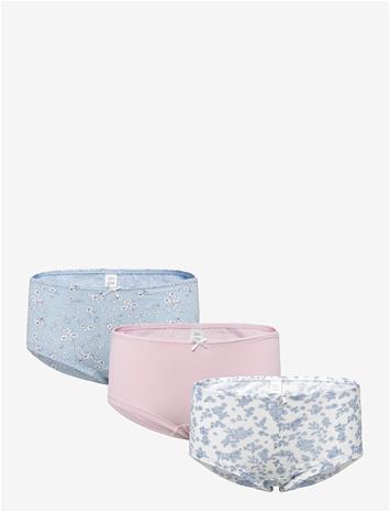 LINDEX Brief Hipster 3P Fleur Bleue - LIGHT BLUE - 170 – kuva 2/2
