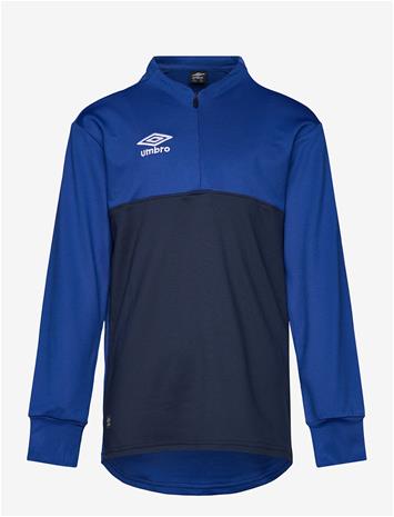 UMBRO Ux Pro Half Zip Jr - BLÅ/VIT - 128 – kuva 2/2