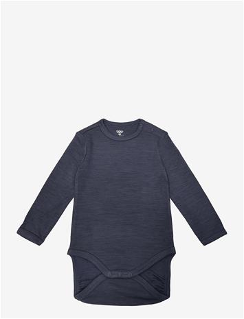 HUMMEL Hmlmini Wool Solid Body L/S - GRAY RIDGE - 98 – kuva 2/3