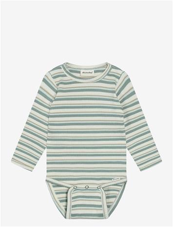 MINYMO Body Ls Y/D Rib - LILY PAD - 92