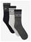 MINYMO Wool Socks 3-Pack - NAVY - 23\26 – kuva 2