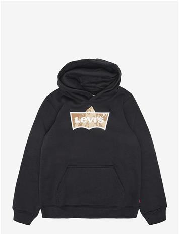 LEVI'S Po-Pull-Over Hoody - JET BLACK - 128