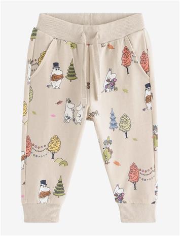 LINDEX Moomin Joggers With Brushed Inside - LIGHT BEIGE - 68