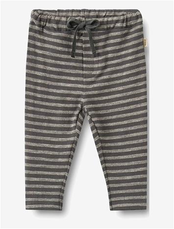 WHEAT Jersey Pants Manfred - DARK CHARCOAL STRIPE - 56 – kuva 2/2