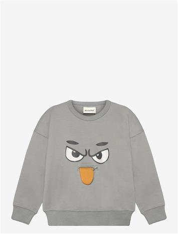 MINYMO Sweatshirt Ls - PROFILE GRAY - 104