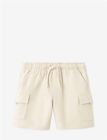 MANGO Drawstring Cargo Bermuda Shorts - LIGHT BEIGE - 98 – kuva 2/2