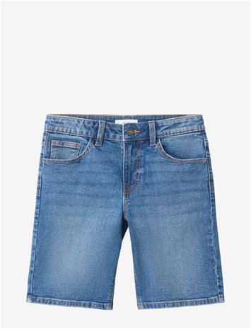 MANGO Straight-Fit Denim Bermuda Shorts - OPEN BLUE - 116 – kuva 3/4