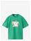 MANGO Printed Cotton-Blend T-Shirt - GREEN - 152 – kuva 4