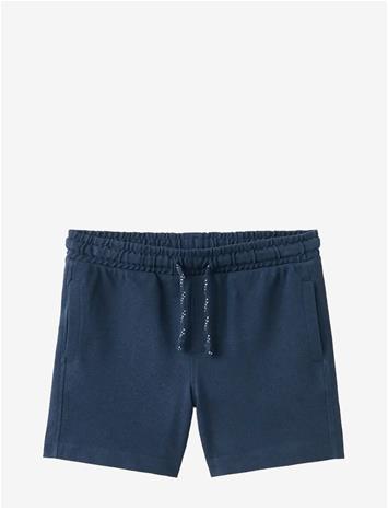 MANGO Cotton Shorts With Drawstring - NAVY - 104