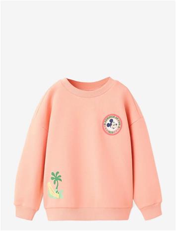 MANGO Mickey Mouse Sweatshirt - LT-PASTEL ORANGE - 104