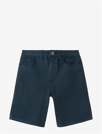 MANGO Denim Bermuda Shorts - NAVY - 128