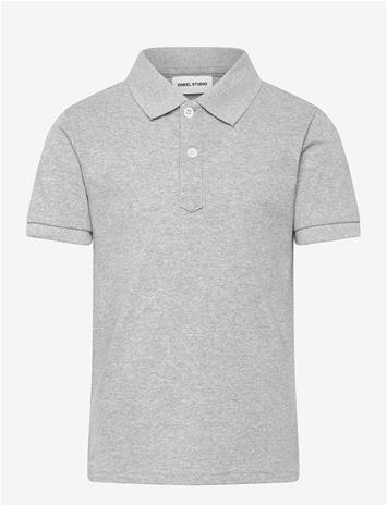 ENKEL STUDIO Polo Shirt - GREY MEL - 122