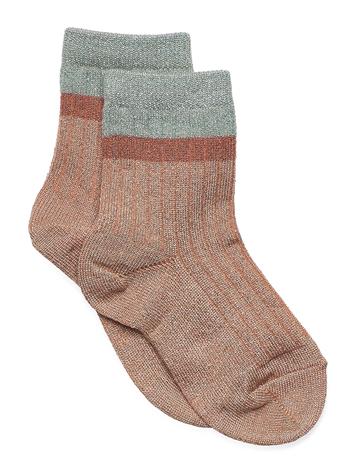 MP DENMARK Norma Glitter Socks - MAPLE SUGAR - 37/39