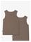 THAT'S MINE Cuno Tanktop 2-Pack - BROWN MELANGE - 104 – kuva 2