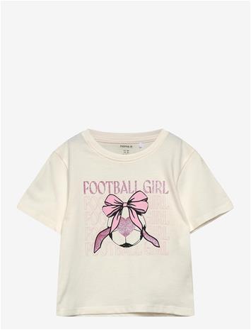 NAME IT Nmfhinny Ss Nreg Top - CLOUD DANCER - 98
