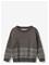 WHEAT Jacquard Pullover Julius - DARK CHARCOAL - 140 – kuva 2