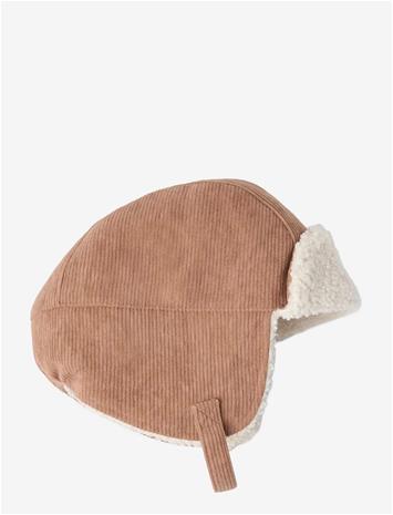 LINDEX Hat With Pile Lining - BROWN - 52/54