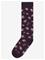 MELTON Leopard Knee Socks - DARK PURPLE - 35/39 – kuva 2