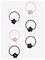 MANGO Pack 6 Hair Ties - GREY - One Size – kuva 2
