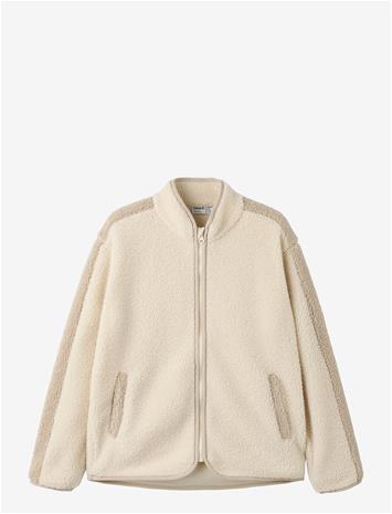 NAME IT Nkfomajal Nreg Teddy Jacket - BIRCH - 116