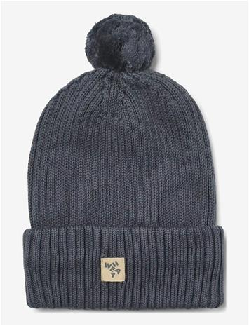 WHEAT Beanie Habar - GREYBLUE - 9-24M